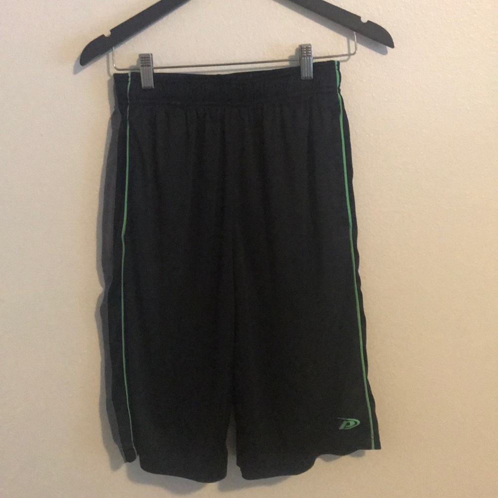 Black basketball shorts